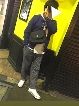 しのはさんさん（メンズ・173cm）の秋コーディネート