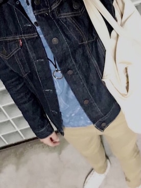 しのはさんさん（メンズ・173cm）の秋コーディネート