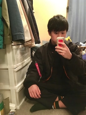 とんぼさん（メンズ・172cm）の春コーディネート