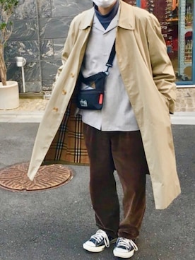 H2CO3さん（メンズ・170cm）の冬コーディネート