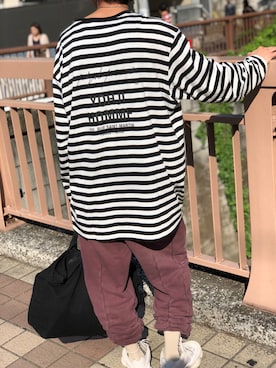 「Yeezy（イージー）のアイテム（レッグウェア）」を使った、masaki さん（メンズ・173cm）の夏コーディネート