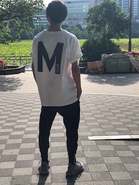 「Yeezy（イージー）のアイテム（レッグウェア）」を使った、masaki さん（メンズ・173cm）の夏コーディネート