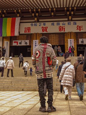 「DAMIR DOMA（ダミール・ドーマ）のアイテム」を使った、masaki さん（メンズ・173cm）の冬コーディネート
