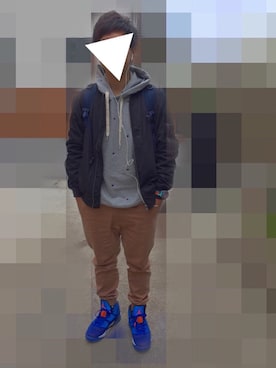 おまめくんさん（メンズ・170cm）の秋コーディネート