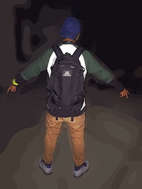 おまめくんさん（メンズ・170cm）の冬コーディネート