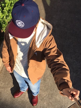 おまめくんさん（メンズ・170cm）の冬コーディネート