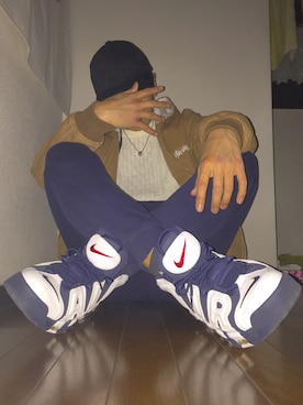 おまめくんさん（メンズ・170cm）の冬コーディネート