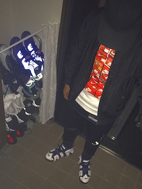 おまめくんさん（メンズ・170cm）の春コーディネート