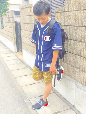 おまめくんさん(メンズ・168cm)の春コーディネート