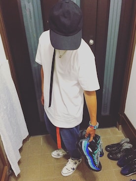 おまめくんさん（メンズ・168cm）の夏コーディネート