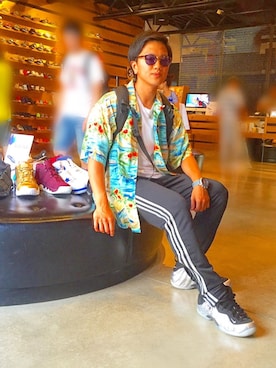 おまめくんさん(メンズ・168cm)の夏コーディネート