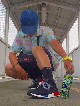 おまめくんさん（メンズ・168cm）の夏コーディネート