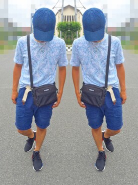 おまめくんさん(メンズ・168cm)の夏コーディネート