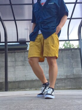 おまめくんさん（メンズ・168cm）の夏コーディネート