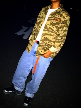 おまめくんさん（メンズ・168cm）の秋コーディネート