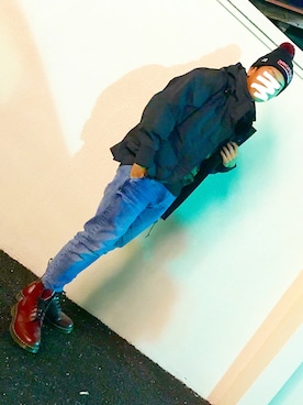 おまめくんさん（メンズ・168cm）の秋コーディネート