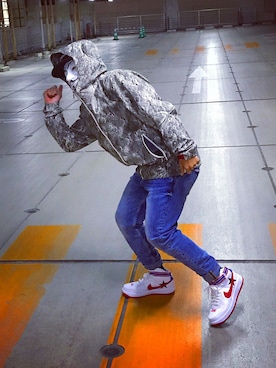 「Kinetics（キネティクス）のアイテム」を使った、おまめくんさん（メンズ・168cm）の秋コーディネート