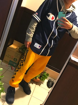 おまめくんさん（メンズ・168cm）の秋コーディネート