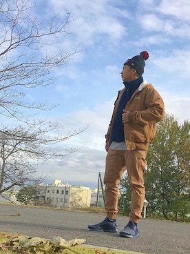 おまめくんさん(メンズ・168cm)の秋コーディネート