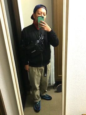 おまめくんさん（メンズ・168cm）の秋コーディネート