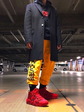 おまめくんさん(メンズ・168cm)の冬コーディネート