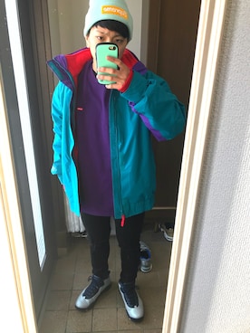 おまめくんさん（メンズ・168cm）の冬コーディネート