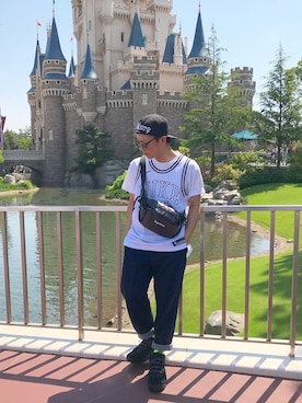 おまめくんさん（メンズ・168cm）の春コーディネート