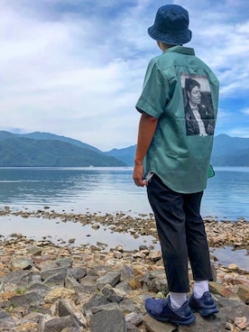 おまめくんさん(メンズ・168cm)の夏コーディネート