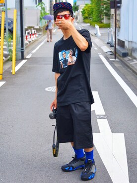 おまめくんさん（メンズ・168cm）の夏コーディネート