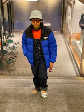 おまめくんさん（メンズ・168cm）の冬コーディネート