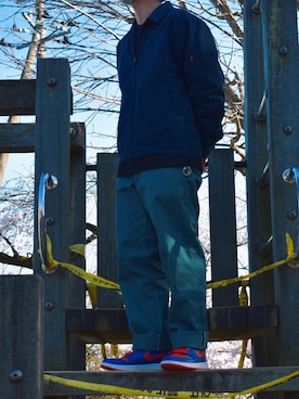 おまめくんさん(メンズ・168cm)の春コーディネート