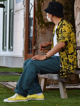 おまめくんさん(メンズ・168cm)の夏コーディネート