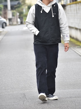 おまめくんさん（メンズ・170cm）の秋コーディネート