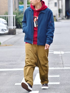 おまめくんさん(メンズ・170cm)の秋コーディネート