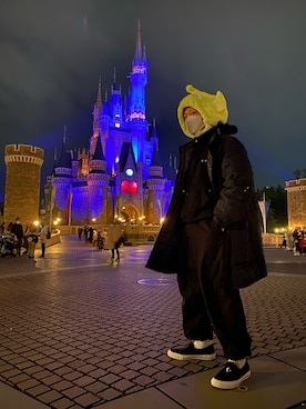 おまめくんさん(メンズ・170cm)の冬コーディネート