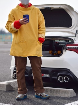 おまめくんさん(メンズ・170cm)の冬コーディネート