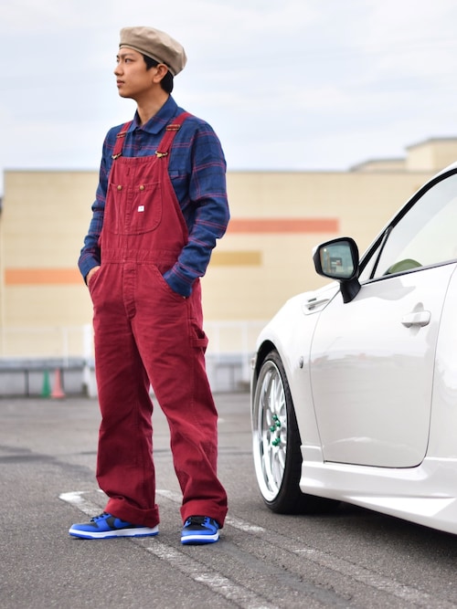 ハンチング ベレー帽 ベージュ系 を使った Nike のメンズ人気ファッションコーディネート ユーザー その他ユーザー Rbf