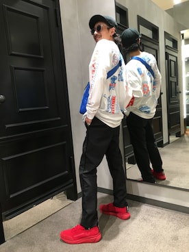 fumiさん（メンズ・169cm）の夏コーディネート