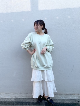 YUKO ONOさん(レディース・155cm)の春コーディネート