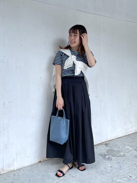 YUKO ONOさん（レディース・155cm）の春コーディネート