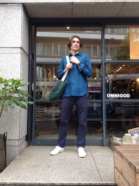 OMNIGOD代官山さん(メンズ・181cm)の夏コーディネート