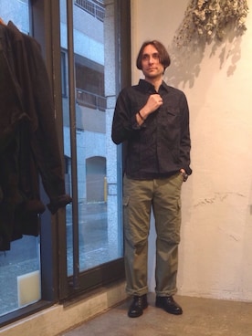 「OMNIGOD（オムニゴッド）のアイテム」を使った、OMNIGOD代官山さん（メンズ・181cm）の夏コーディネート