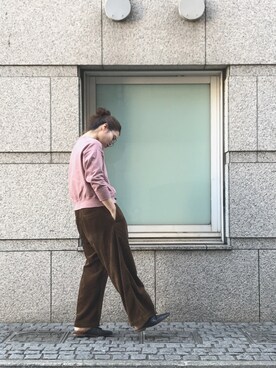 「prit（プリット）のアイテム」を使った、OMNIGOD代官山さん（レディース・168cm）の秋コーディネート