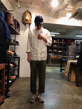 「OMNIGOD」｜OMNIGOD代官山さん（メンズ・180cm）の秋コーディネート