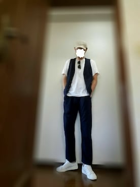 「Herschel Supply Co.（ハーシェルサプライ）のアイテム（帽子）」を使った、Ossanさん（メンズ・176cm）の秋コーディネート