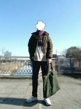 「SHIPS JET BLUE（シップスジェットブルー）のアイテム（ファッション雑貨）」を使った、Ossanさん（メンズ・176cm）の冬コーディネート