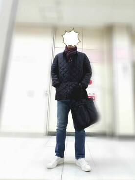 「SHIPS JET BLUE（シップスジェットブルー）のアイテム（ファッション雑貨）」を使った、Ossanさん（メンズ・176cm）の冬コーディネート