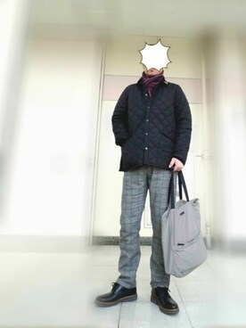 「SHIPS JET BLUE（シップスジェットブルー）のアイテム（ファッション雑貨）」を使った、Ossanさん（メンズ・176cm）の冬コーディネート