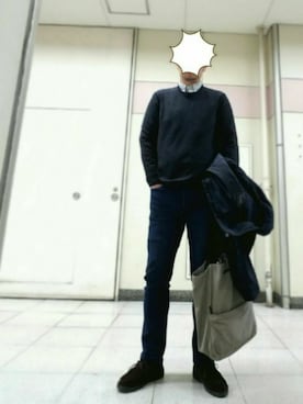 「NANO universe（ナノユニバース）のアイテム（マウンテンパーカー）」を使った、Ossanさん（メンズ・176cm）の春コーディネート