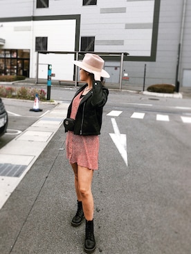 「私服」｜「アイテム（ワンピース/ドレス）」を使った、Hさん（レディース・169cm）の春コーディネート